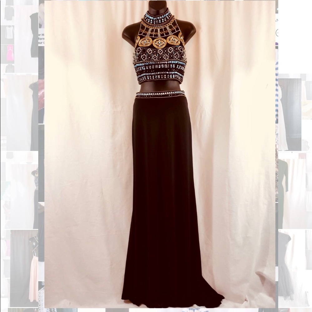 Sherry Hill two piece gown